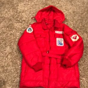 Vintage Olympic puffer coat- Lake Placid 1980
